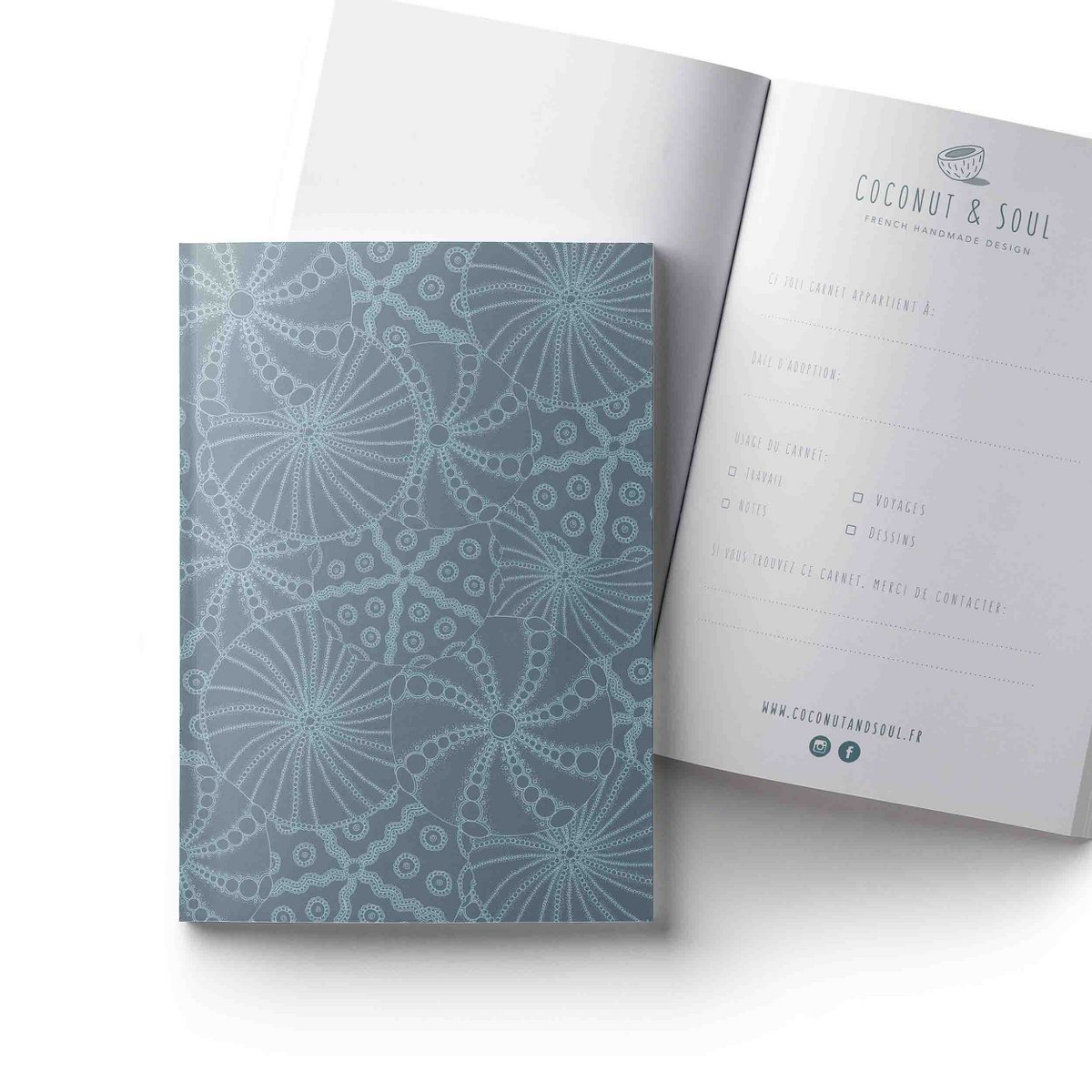 Notebook A5 psychedelischer Bengel