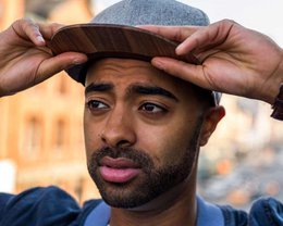 Cap with Wooden Brim