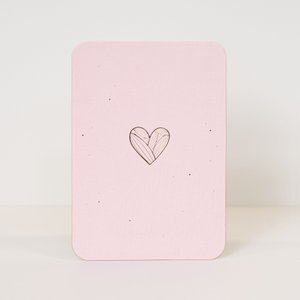 Postkarte Herz