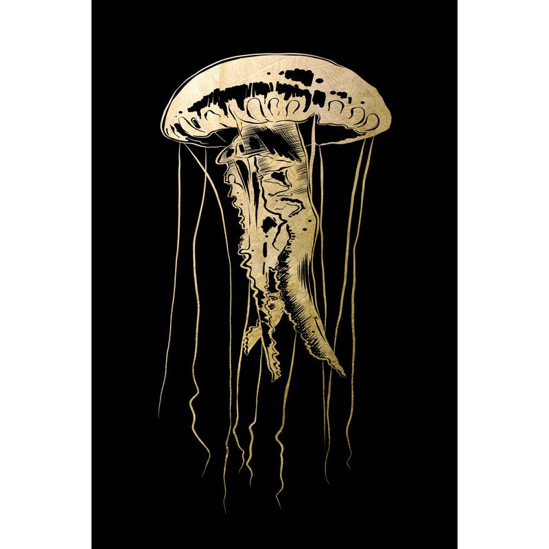 Gold leaf billede - Marvin
