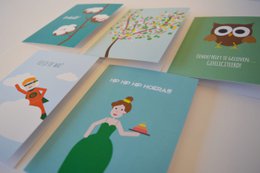 Carte de voeux Merci