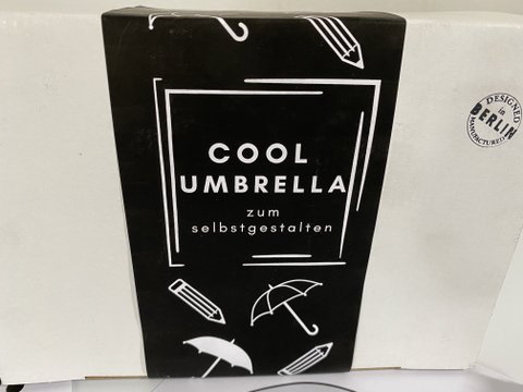 Kreativbox cool umbrella zum selbstgestalten