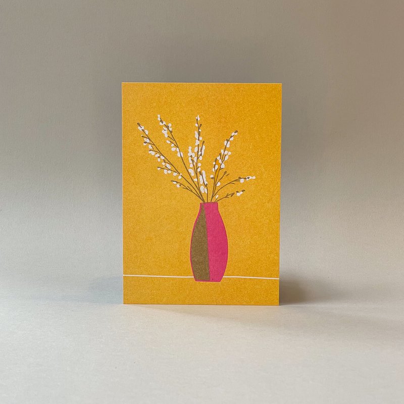 Risography Postcard - Weidenktchen - DIN A6
