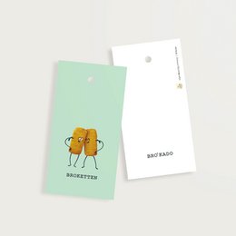 Christmas card package BROQUETTES