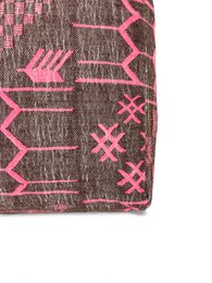 Vloerkussen - Colourful Line - Fushia Edition I