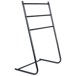 Towel Stand Metal Black
