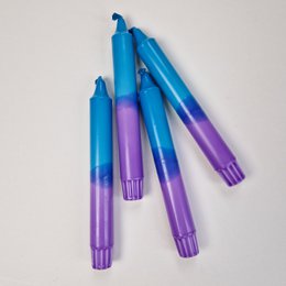 DIP DYE  Violet +Turquoise