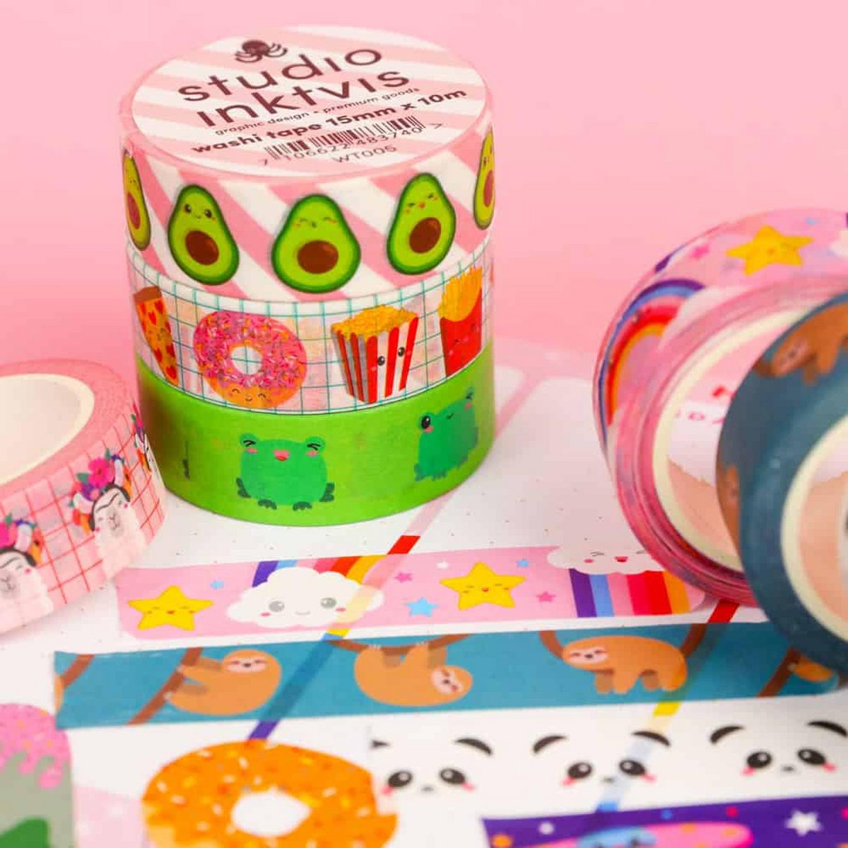 Washi tape Cloud Rainbow