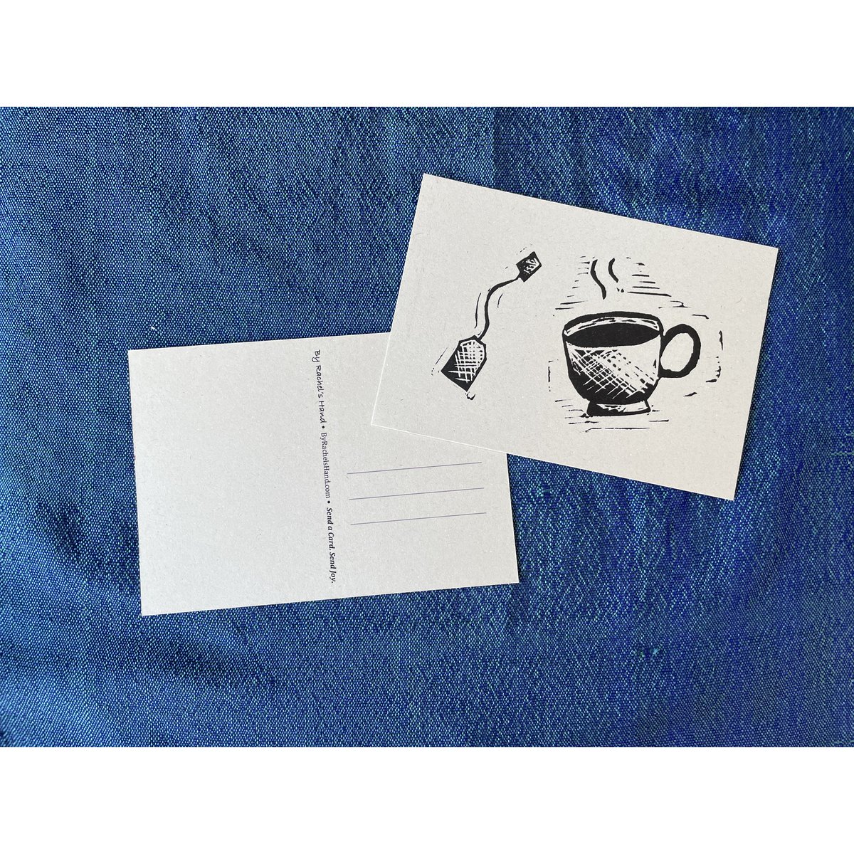 Cartolina della tazza di tè