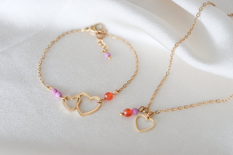 Brazalete amoroso y valiente - oro
