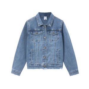 Blaue Jeansjacke für Mädchen