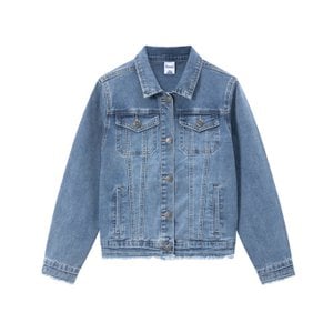 Blaue Jeansjacke für Mädchen