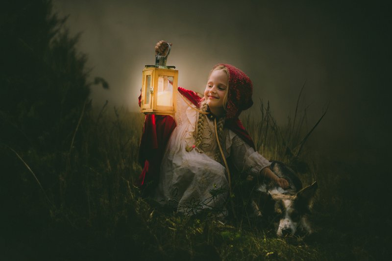 "Lille Rødhætte" Magic Cape