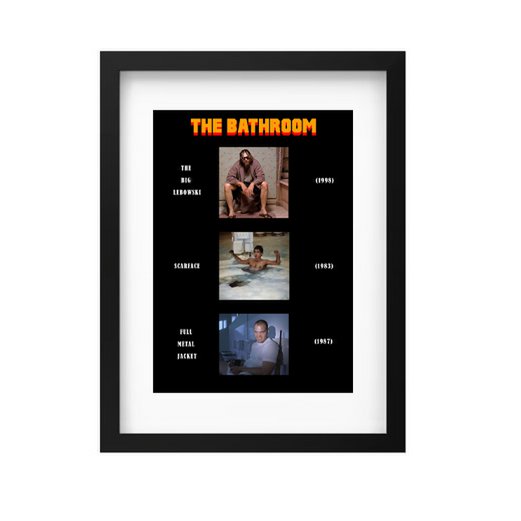 Poster Il Bagno 50x70cm - 2 versioni