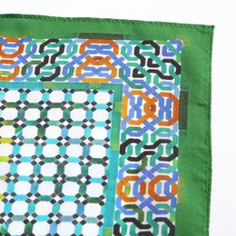 Coloful Neckerchief 100% Silk