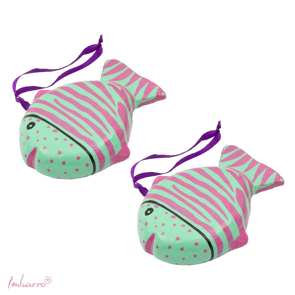 Vis Molly Aqua, set of 2