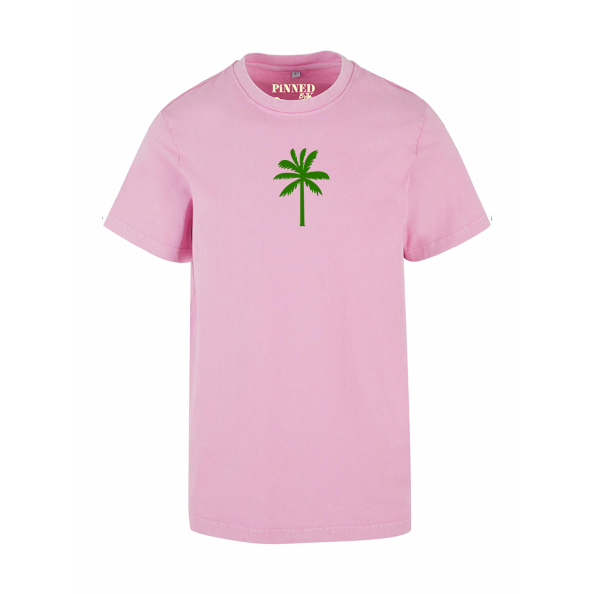 T-Shirt Palmtree Green Velvet