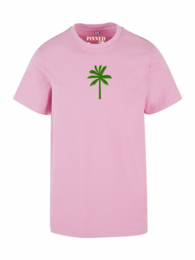 T-shirt Palmtree Green Velvet