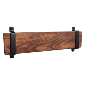 Acacia wood knife holder