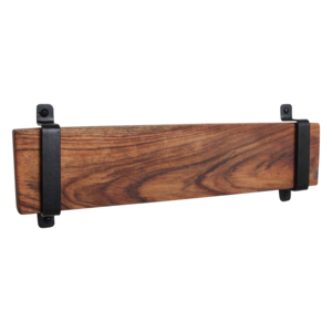 Acacia wood knife holder