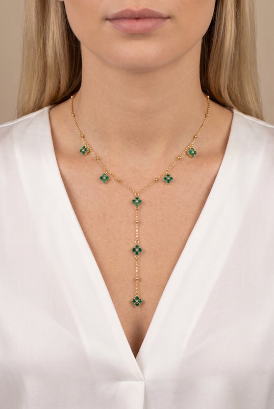 Collier Y en acier inoxydable