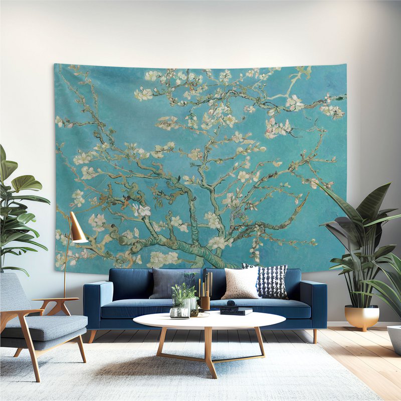 Vægtapet af mandelblomster