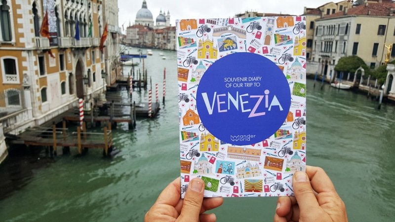 Venetië reisdagboek voor kinderen