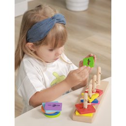 Motor Skills Game - Sort and Stack Shapes