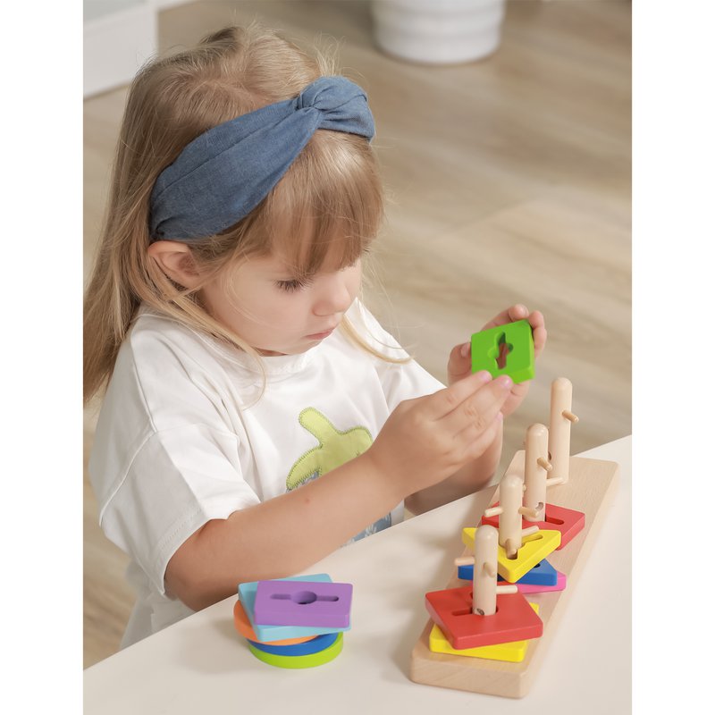 Motor Skills Game - Sort and Stack Shapes