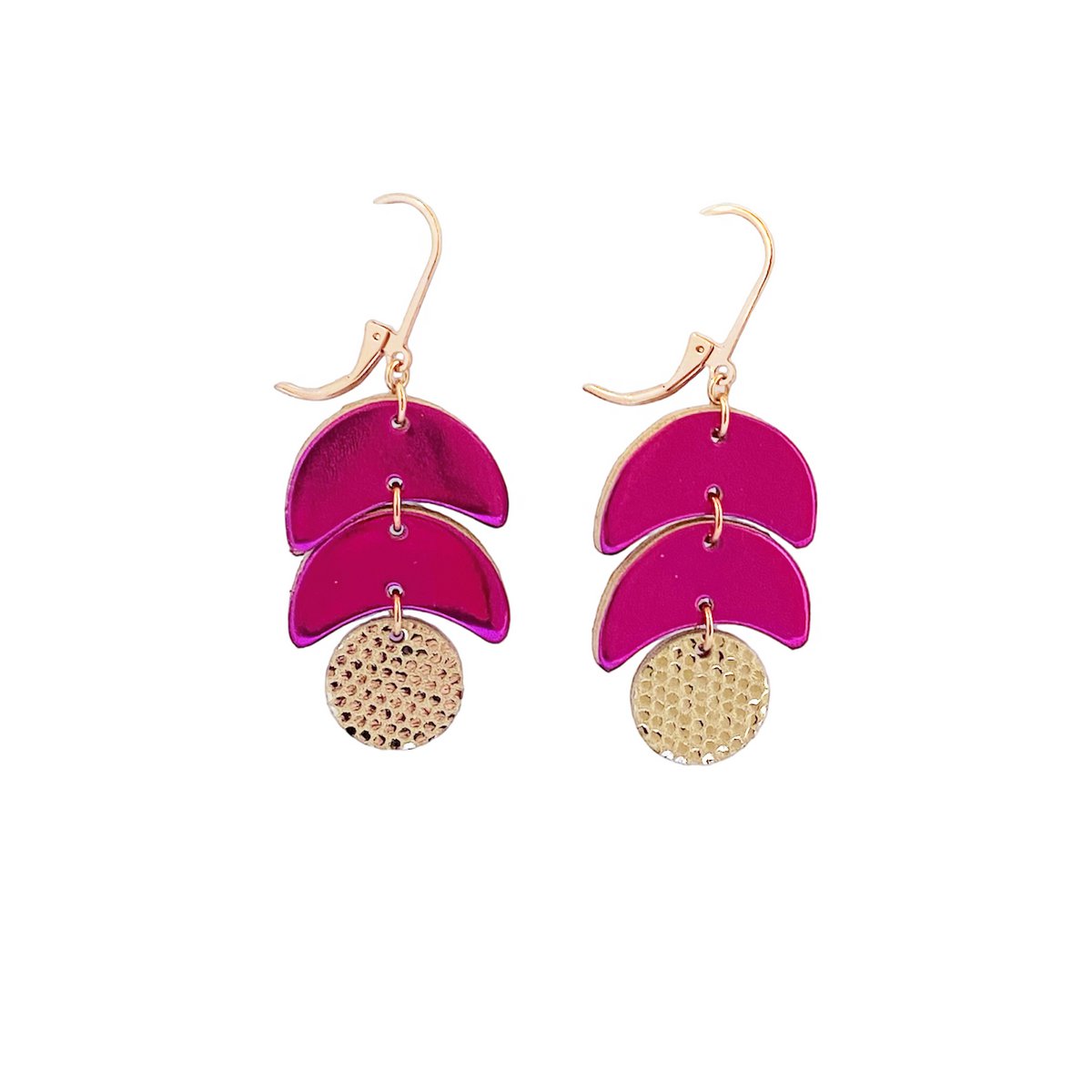 CALDER Fuchsia Ohrringe