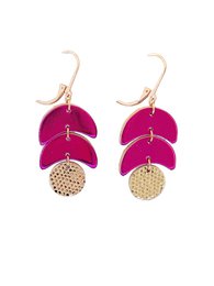 CALDER Fuchsia earrings