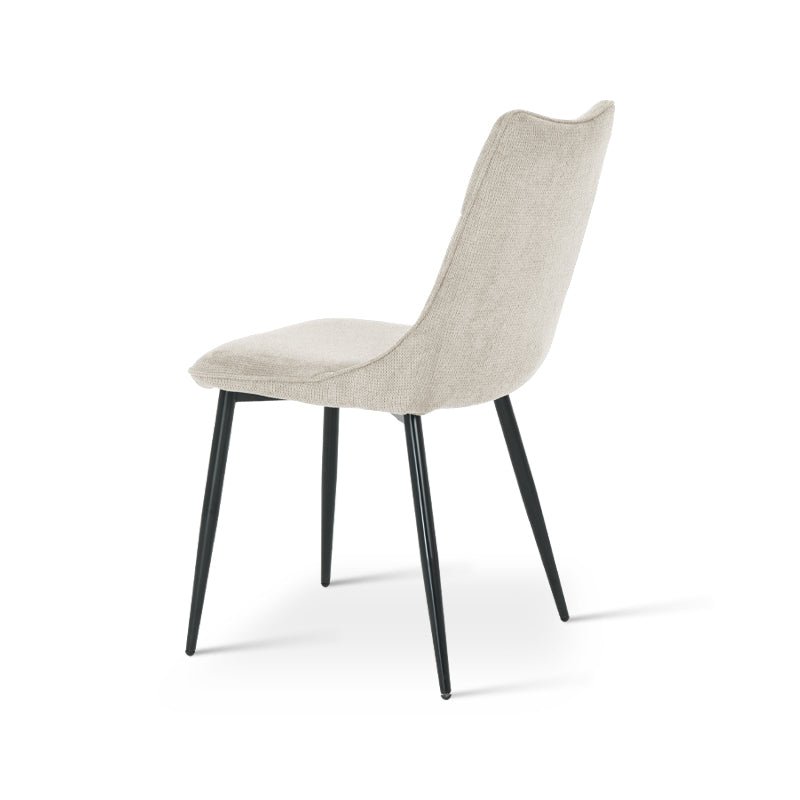 Chaise de salle à manger Giselle [lot de 2] [tissu lin]