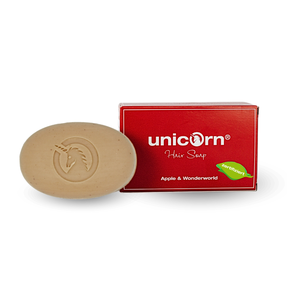 unicorn® æble hårsæbe med Goethe planteekstrakt