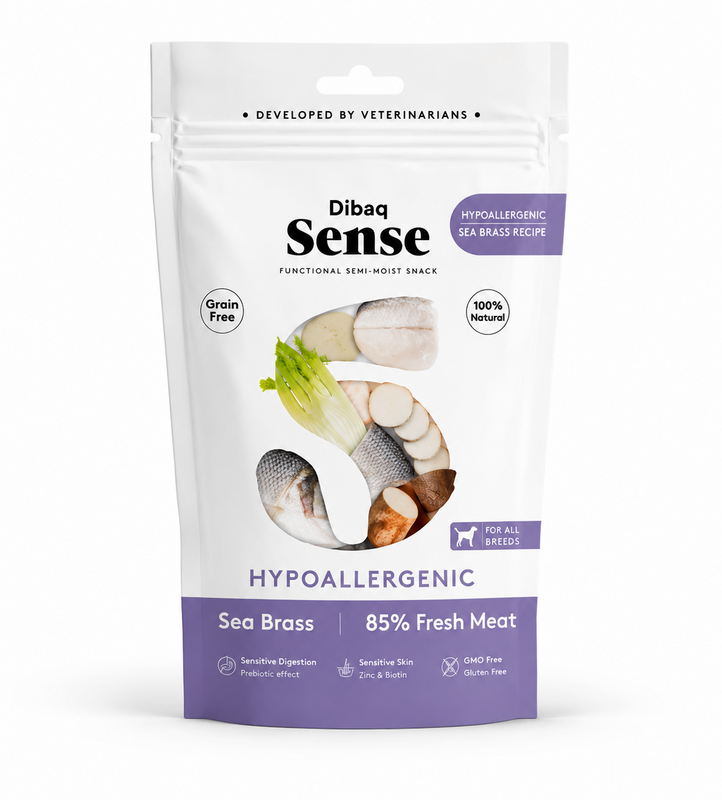DIBAQ SENSE Hypoallergenic sea bass 100g
