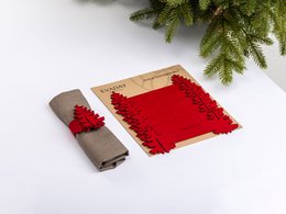 Christmas napkin rings CHRISTMAS TREE