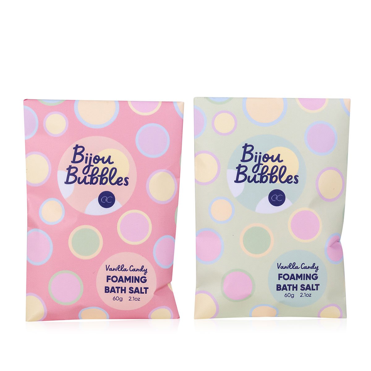 Foaming bath salt BIJOU BUBBLES in bag