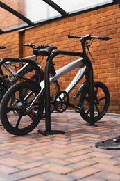 The Cruzaa Pedal-assist Bluetooth Electric Bike Gun Metal Grey