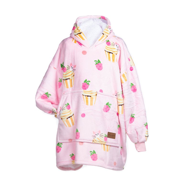 Vitapur - Hoodie blanket + socks - Cupcake