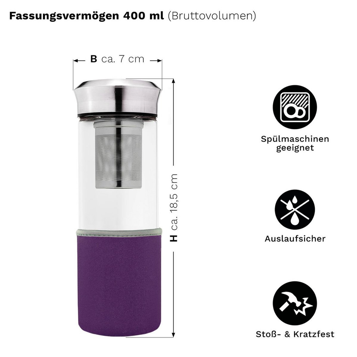 Teamaker Lila 400ml