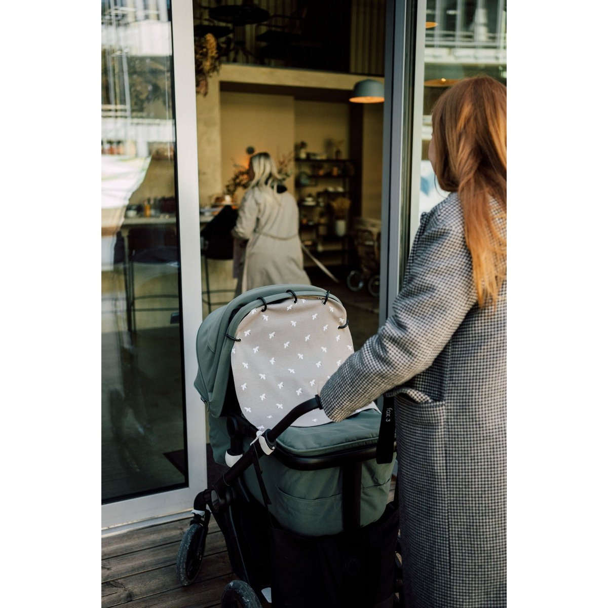 TISU stroller cover, Matcha