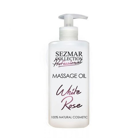 Professionelles Massage-Körperöl Weiße Rose, 500 ml