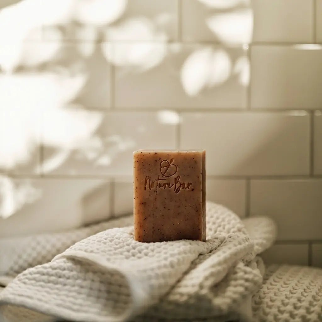 Koffie scrubzeep natuurlijke zeep bar