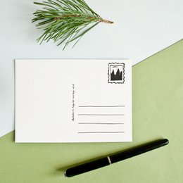 Kerstkaart eland