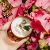 Quote candle in gold tin - You rock