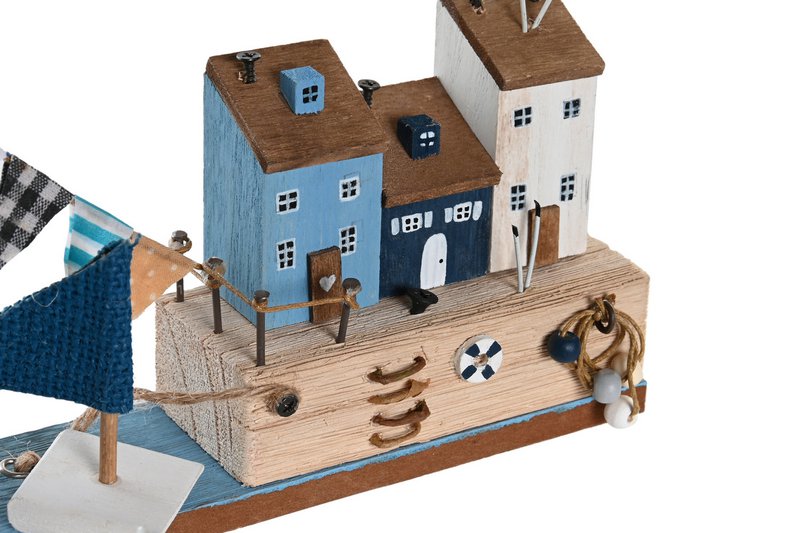 DÉCORATION MDF 23X5X18,5 NATUREL LM203810