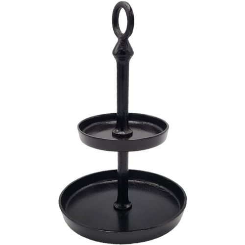 2 Laags Etagere - Candy - Black Antique