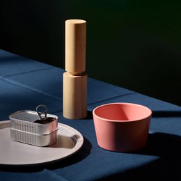 A set of round, minimalist cereal bowls in various matte and glossy colors including deep blue, dusty pink, forest green, mauve grey, pale grey, and soft pink.
The NEU cereal bowl s/2 is a set of two minimalist, round bowls available in a variety of matte and glossy color options. The colors include deep blue, dusty pink, forest green, mauve grey, pale grey, and soft pink. These bowls have a simple, clean design that would complement a variety of kitchen styles.
