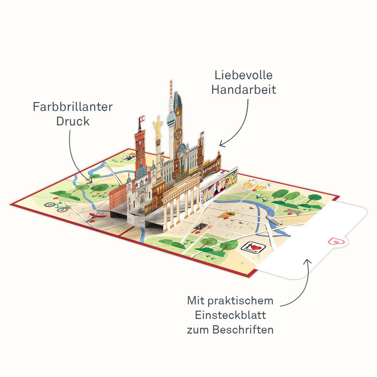Mapa emergente de Berlín