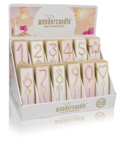 Goldstück gold classic Sortiment 144 Wondercandle® classic