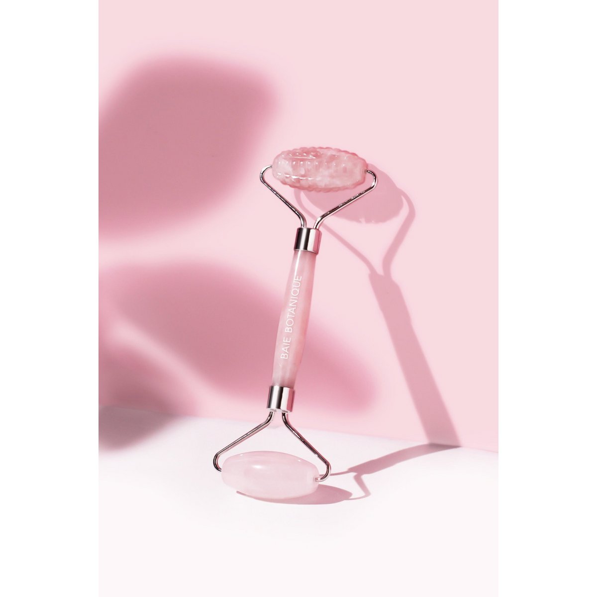 Rose Quartz Dual Action Roller